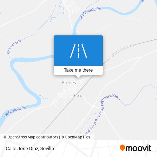 Calle José Díaz map