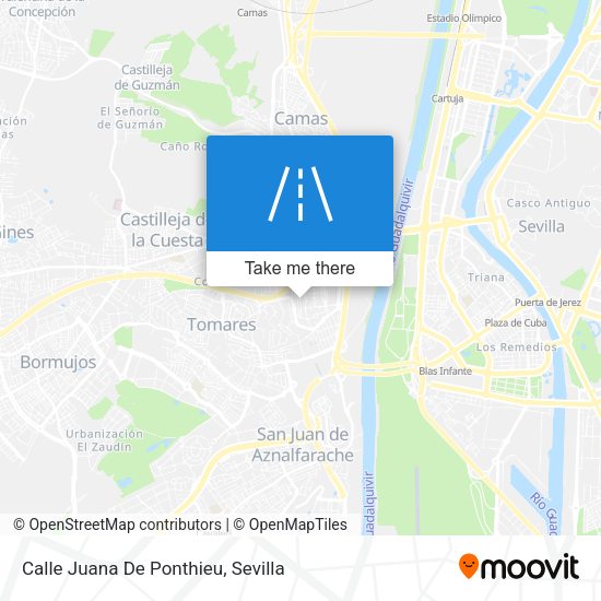 Calle Juana De Ponthieu map