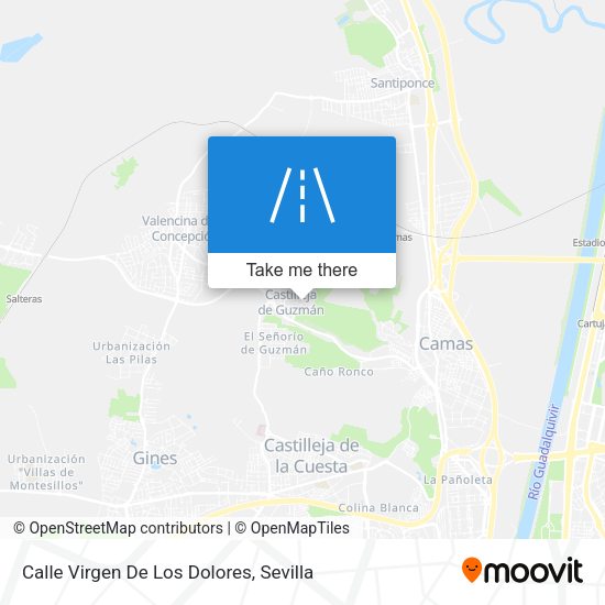 Calle Virgen De Los Dolores map