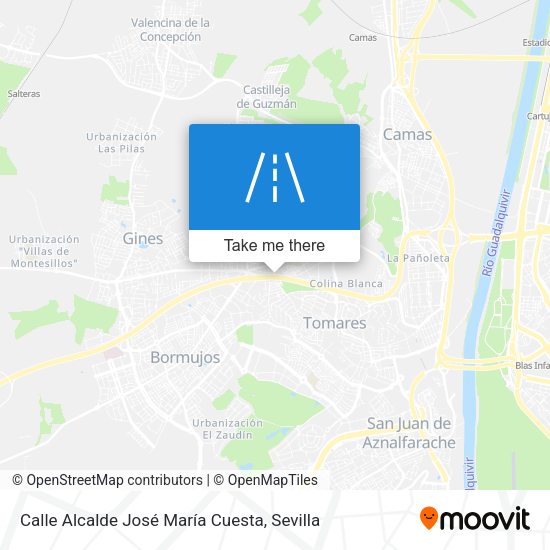 Calle Alcalde José María Cuesta map