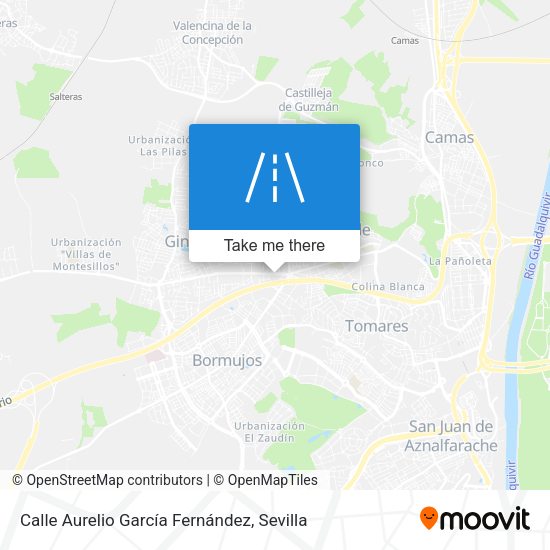 Calle Aurelio García Fernández map