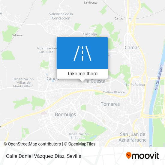 Calle Daniel Vázquez Díaz map