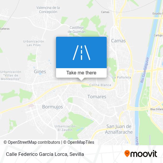 Calle Federico García Lorca map