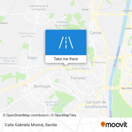 Calle Gabriela Mistral map