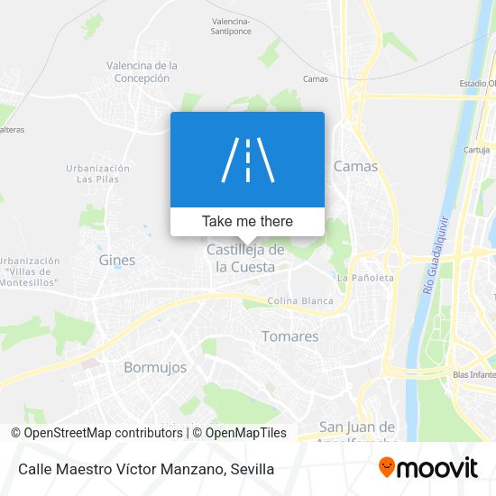 Calle Maestro Víctor Manzano map