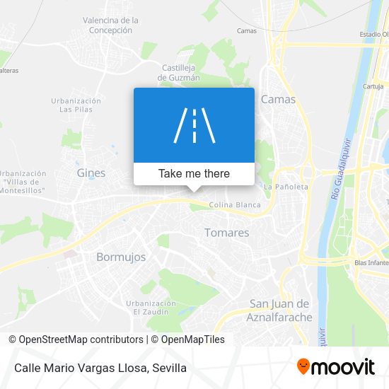 Calle Mario Vargas Llosa map