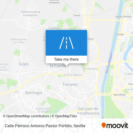 Calle Párroco Antonio Pastor Portillo map