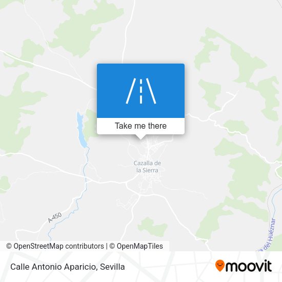 Calle Antonio Aparicio map