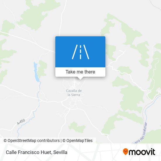 Calle Francisco Huet map