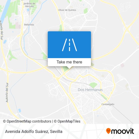 Avenida Adolfo Suárez map