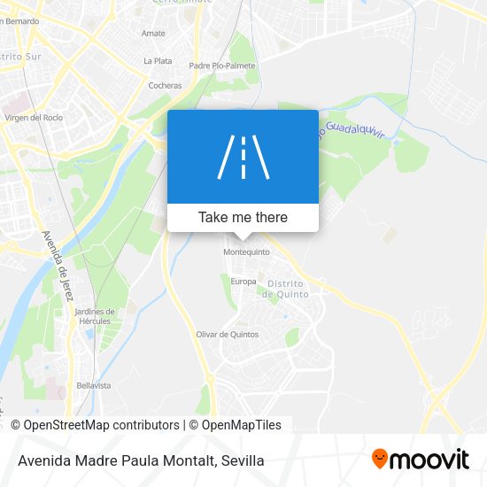 Avenida Madre Paula Montalt map