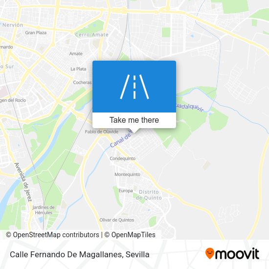 Calle Fernando De Magallanes map
