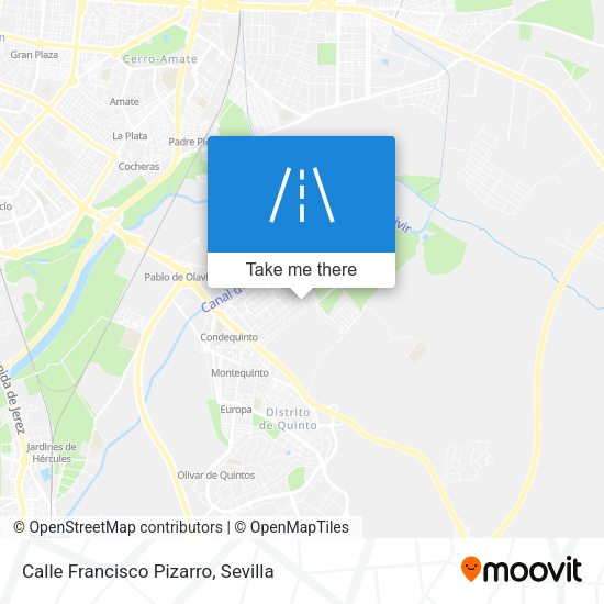 Calle Francisco Pizarro map