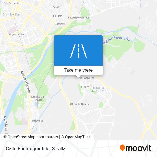 Calle Fuentequintillo map
