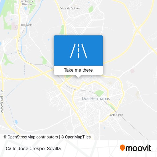 Calle José Crespo map