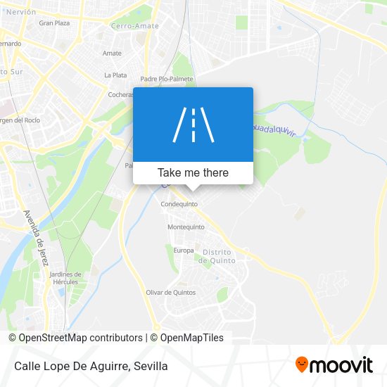 Calle Lope De Aguirre map