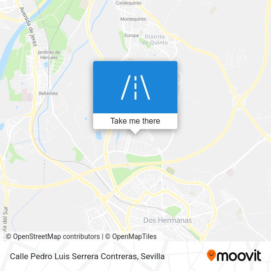 Calle Pedro Luis Serrera Contreras map
