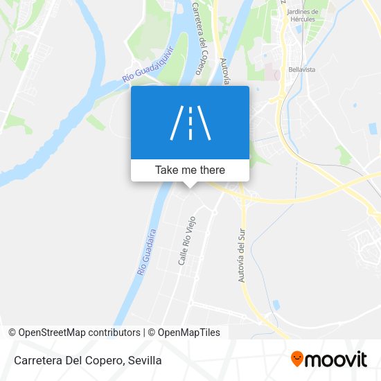 Carretera Del Copero map