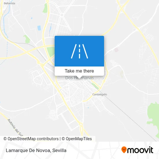 Lamarque De Novoa map