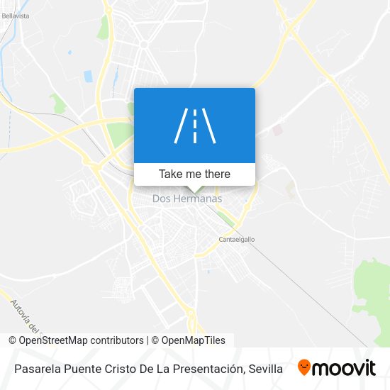 Pasarela Puente Cristo De La Presentación map