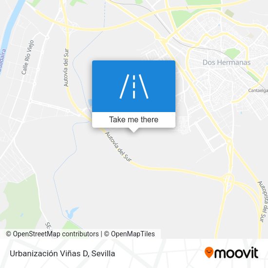 Urbanización Viñas D map