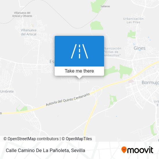 Calle Camino De La Pañoleta map