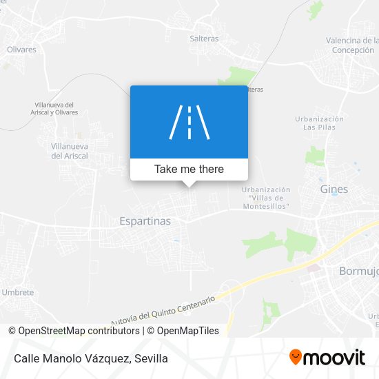 Calle Manolo Vázquez map