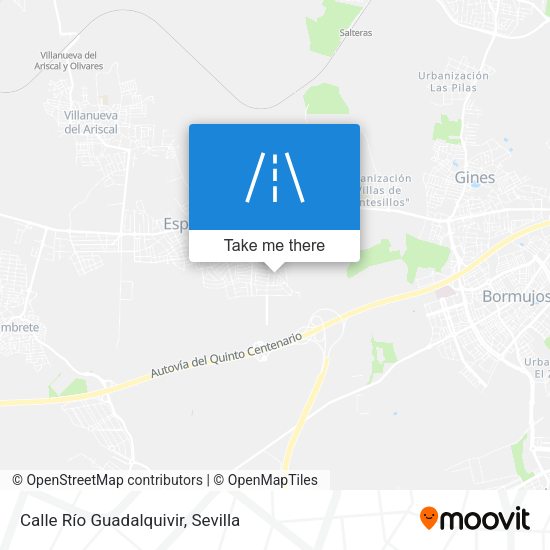 Calle Río Guadalquivir map