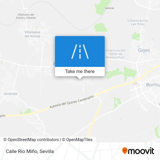 Calle Río Miño map