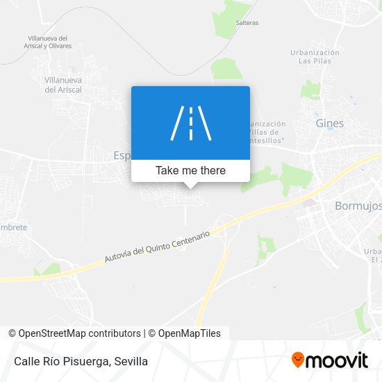 Calle Río Pisuerga map
