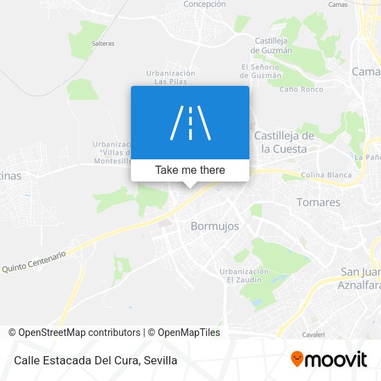 Calle Estacada Del Cura map