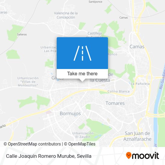 Calle Joaquín Romero Murube map