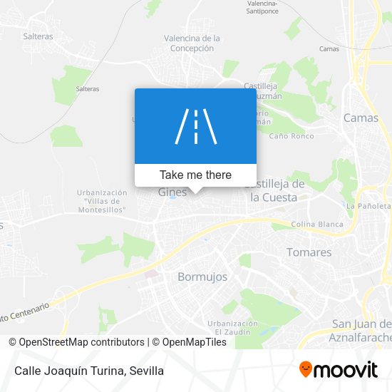 Calle Joaquín Turina map