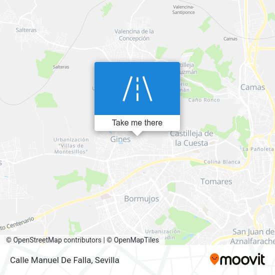 Calle Manuel De Falla map