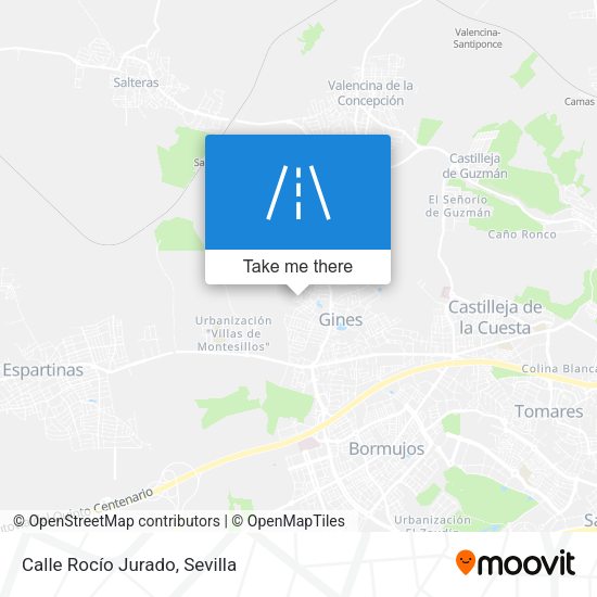 Calle Rocío Jurado map