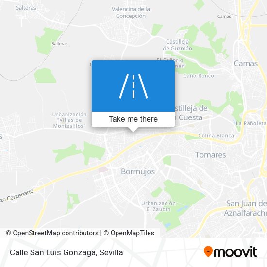 Calle San Luis Gonzaga map