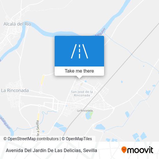 Avenida Del Jardín De Las Delicias map