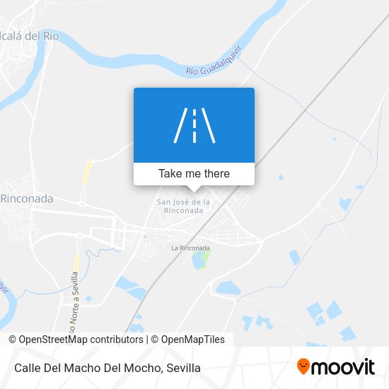 Calle Del Macho Del Mocho map