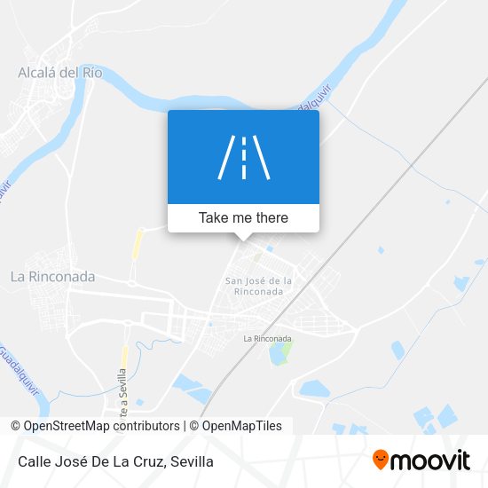 Calle José De La Cruz map