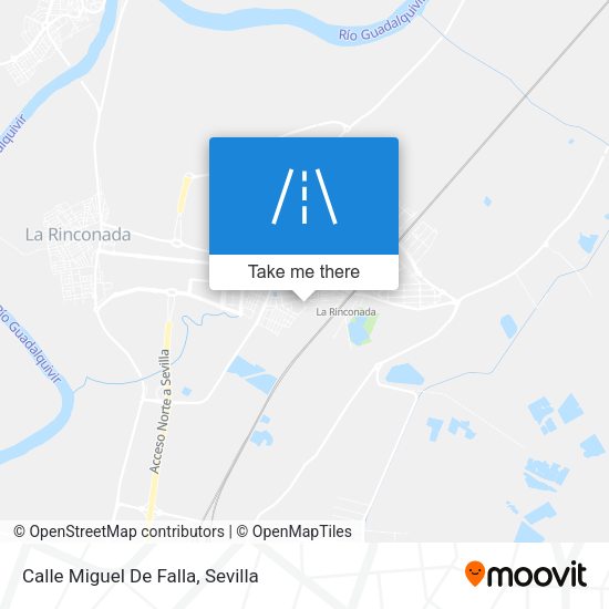 Calle Miguel De Falla map