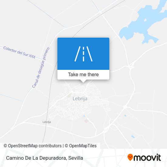 Camino De La Depuradora map
