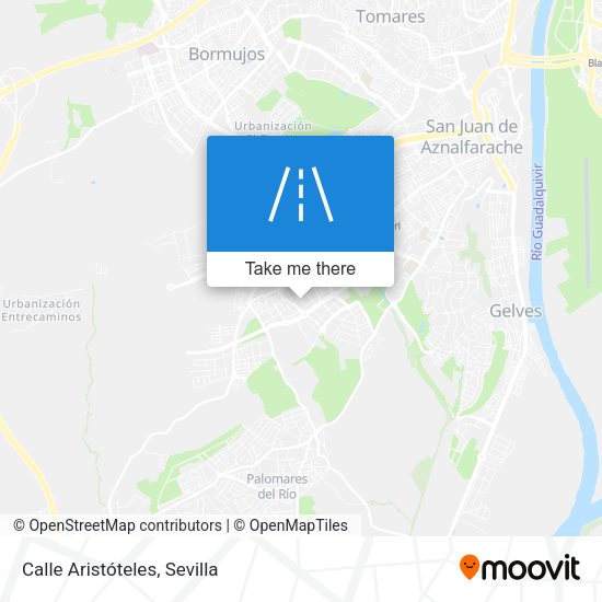 Calle Aristóteles map
