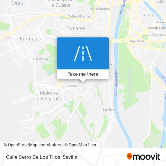 Calle Cerro De Los Tilos map