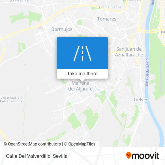 Calle Del Valverdillo map