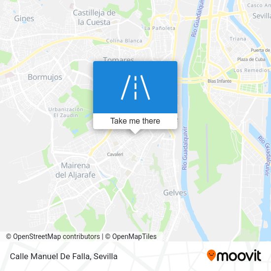 Calle Manuel De Falla map