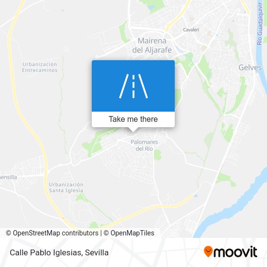 Calle Pablo Iglesias map