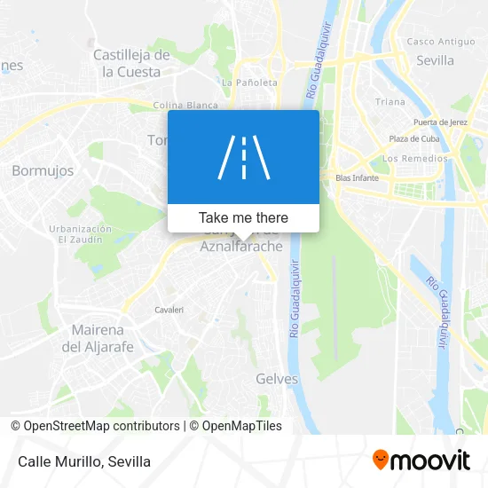 Calle Murillo map