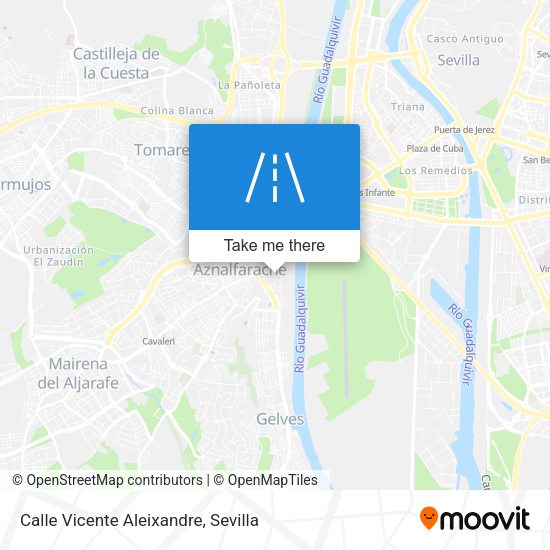 Calle Vicente Aleixandre map