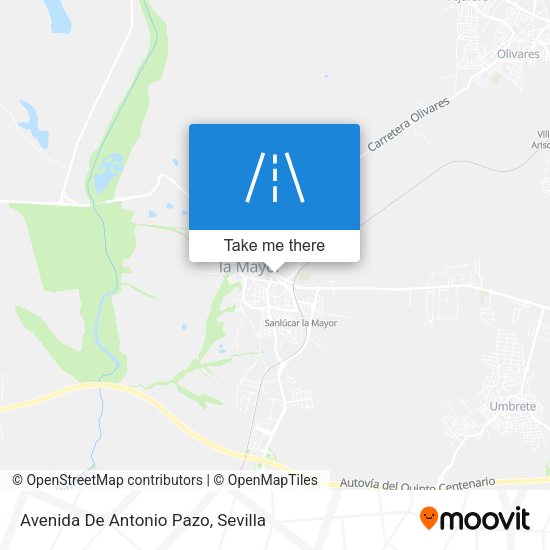 Avenida De Antonio Pazo map