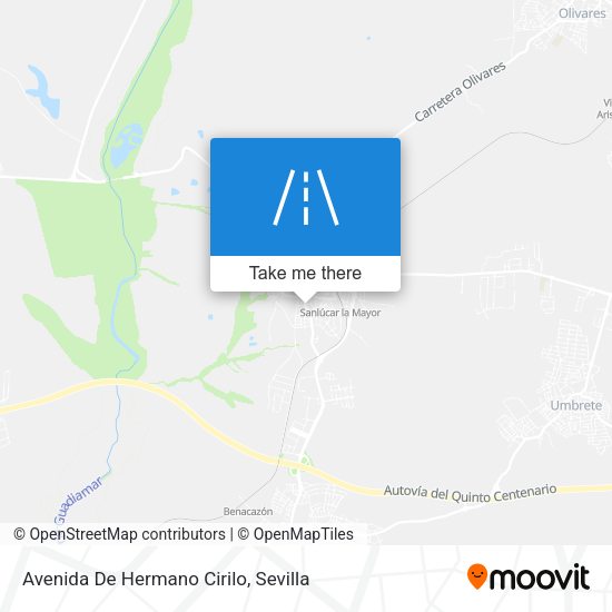 Avenida De Hermano Cirilo map
